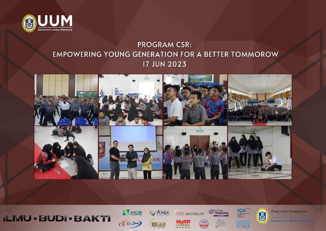 PROGRAM CSR "EMPOWERING YOUNG GENERATION FOR A BETTER TOMORROW"